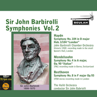 Symphony No. 4 in a Major, Op. 90 "Italian": 2. Andante con moto - Sir John Barbirolli & Феликс Мендельсон