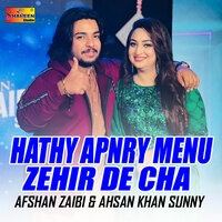 Hathy Apnry Menu Zehir De Cha - Afshan Zaibi & Ahsan Khan Sunny