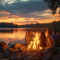 Calm Dusk with Orchestra - Asian Chillout Music Collective & Natural Perspectives & Wind Sounds