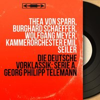 Concerto for Recorder and Flute in E Minor, TWV 52:e1: III. Largo - Thea von Sparr & Георг Филипп Телеман