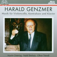 Sonate fuer Kontrabass und Klavier (1979) - II. Burleske - Martin Ostertag & Nabil Shehata & Oliver Triendl