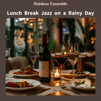 Tranquil Echoes in Rainwashed Hues - Rainbow Ensemble