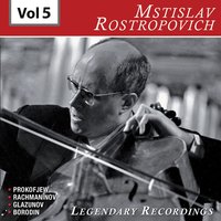 Chant du ménéstrel op. 71 - Мстислав Ростропович & Александр Константинович Глазунов