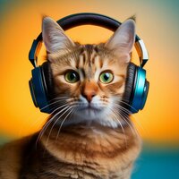 Sonidos Relajantes De Gato A Medianoche - Hip-Hop suave melódico & Música para gatos & Siente El Clima