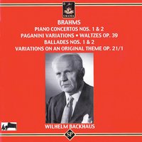 Walze, Op. 39: No. 7 in C-Sharp Minor - Wilhelm Backhaus & Иоганнес Брамс