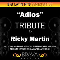 Adios (In The Style Of Ricky Martin) - Brava HitMakers