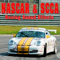 Several NASCAR Racing Cars Pass by Medium Fast from Left to Right - The Hollywood Edge Sound Effects Library