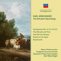 Schubert: Five Minuets and Trios for String Quartet, D 89 - arranged for string orchestra - 3. in D minor - Stuttgarter Kammerorchester & Karl Münchinger & Франц Шуберт