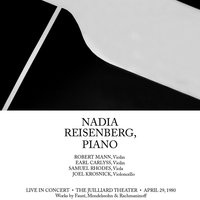 Pictures At An Exhibition : X. Samuel Goldenberg and Schmuyle - Nadia Reisenberg & Модест Петрович Мусоргский