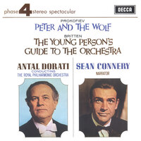 Britten: The Young Person's Guide to the Orchestra, op.34 - with narration - "We Now Come To The Brass Family" - Sean Connery & Royal Philharmonic Orchestra & Antal Dorati & Бенджамин Бриттен