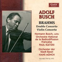 Violin Concerto in D Minor, Op. 77: II. Adagio - Adolf Busch & Иоганнес Брамс