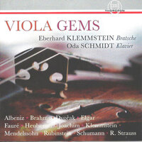 Sonate für Viola und Klavier: II. Ruhig - Eberhard Klemmstein & Oda Schmidt