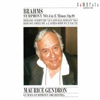 Symphony No.4 in E Minor, Op. 98: IV. Allegro energico e passionato - Maurice Gendron & Gumma Symphony Orchestra & Иоганнес Брамс