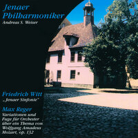 Variationen und Fuge über ein Thema von Mozart für Orchester, Op. 132: X. Fuga. Allegretto grazioso - Jenaer Philharmoniker & Andreas Weiser & Вольфганг Амадей Моцарт