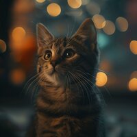 Gentle Evening Cats Relax - Binaural Music Zone & Music for Cats Playlist & Sound and Waves