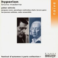 Stele per Diotima - Peter Eötvös & Asko Ensemble & Rachid Safir & Ensemble vocal Les Jeunes Solistes & Ensemble Vocal les Jeunes Solistes, Asko ensemble, Péter Eötvös, Rachid Safir