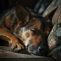Tranquil Dog Evening Harmony - Puppy Sleep Dreams & Heart Coherence & Gentle Crystal Sounds Divine