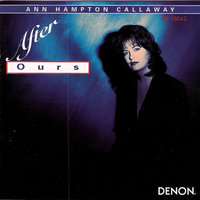 The First Time Ever I Saw Your Face - Ann Hampton Callaway