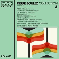 Sonatine - Soloists & Domaine Musical Ensemble & Пьер Булез