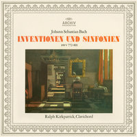 J.S. Bach: 15 Three-part Inventions, BWV 787/801 - Sinfonia 2 In C Minor, BWV 788 - Ralph Kirkpatrick & Johann Sebastian Bach