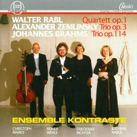 Trio für Klavier, Klarinette und Violoncello op. 114: IV. Allegro - Ensemble Kontraste & Иоганнес Брамс