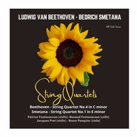 String Quartet No. 4 in C Minor, Op. 18: IV. Allegro - Patrice Fontanarosa & Renaud Fontanarosa & Bruno Pasquier & Jacques Prat & Ludwig van Beethoven