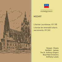 Mozart: Litaniae de venerabili altaris sacramento in E flat, K.243 - 8. Pignus futurae gloriae - The St. Anthony Singers & The Boyd Neel String Orchestra & Anthony Lewis & Boyd Neel Orchestra & Вольфганг Амадей Моцарт
