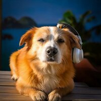 Warmhearted Dog Sounds - LOFI JUNGLE & Music For Rehoming Dogs & Playful Dog Walking Music