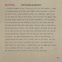 Winslow Cavern - Barre Phillips