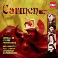 Carmen, Act 1: "Regardez donc cette petite qui semble vouloir nous parler" (Moralès/Micaëla/Dragons) - Sir Simon Rattle & Andre Schuen & Chor der Deutschen Staatsoper Berlin & Genia Kühmeier & Жорж Бизе
