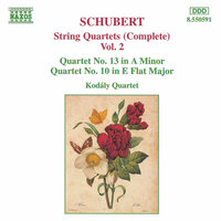 String Quartet No. 13 in A Minor, Op. 29, No. 1, D. 804: III. Menuetto. Allegretto - Kodály Quartet & Франц Шуберт