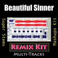Beautiful Sinner (132 BPM A Capella Lead Vocals Only) - REMIX Kit