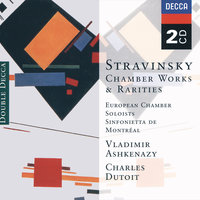 Stravinsky: Histoire du soldat - Suite for clarinet, violin & piano - Part 2 - 3. Petit Concert - Dimitri Ashkenazy & Alan Brind & Владимир Ашкенази & Игорь Фёдорович Стравинский