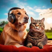 Soft Chords for Pets - Lively Beats & Pet Songs & Pure Pet Relaxation