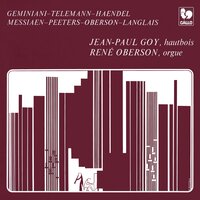 Oboe Sonata No. 1 in E minor: IV. Vivace - Jean-Paul Goy & René Oberson