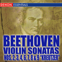 Sonata for Violin and Piano No. 7 in C Minor, Op. 30 No. 2: III. Scherzo [Allegro] - Leon Spierer & Ernst Groschel & Ludwig van Beethoven
