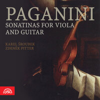 12 sonatins for Violin and Guitar, Op. 2: No. 5, Andante moderato - Allegro spirituoso - Zdeněk Pitter & Karel Šroubek & Никколо Паганини