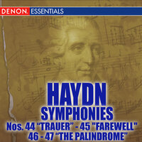 Haydn Symphony No. 47 in G Major "The Palindrome": II. Un poco adagio cantabile - Anton Nanut & RSO Ljubljana & Йозеф Гайдн