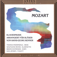 Sonate G-Dur KV 283 - Andante - Dag Jensen & Wolfgang Meyer & Thomas Indermuehle & Bruno Schneider & Вольфганг Амадей Моцарт