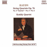 String Quartet No. 64 in D Major, Op. 76, No. 5, Hob. III:79: II. Largo cantabile e mesto - Kodály Quartet & Йозеф Гайдн