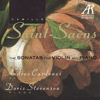 Sonata No. 1 in D Minor, Op. 75: I. Adagio - Andrés Cárdenes & Doris Stevenson & Камиль Сен-Санс