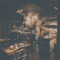Background for Meal Satisfaction - Coffeehouse Music