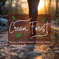 Sunrays on Frosted Leaves - Cream Forest