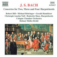Concerto for 2 Keyboards in C Minor, BWV 1062: I. (Allegro) - Michael Behringer & Robert Hill & Johann Sebastian Bach