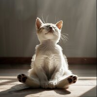 Melodía Pacifica Del Ronroneo - Guarida de música de gatos & Sonidos para la vida & Música para cenar bien