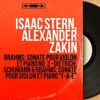 Violin Sonata in A Major "F-A-E": II. Intermezzo, WoO 22 - Isaac Stern & Роберт Шуман