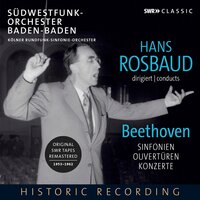Symphony No. 1 in C Major, Op. 21: II. Andante cantabile con moto - Hans Rosbaud & Ludwig van Beethoven