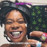 Glow Light$ - Kj Purple Flower$z & World Peace FroG