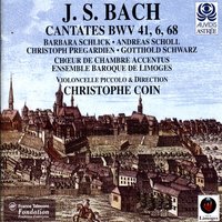 Cantata for Second Day of Pentecost, BWV 68: No. 2, Aria for Soprano, Violin, Violoncello Piccolo and Continuo: "Mein gläubiges Herze" - Johann Sebastian Bach & Christophe Coin & Ensemble Baroque de Limoges & Barbara Schlick
