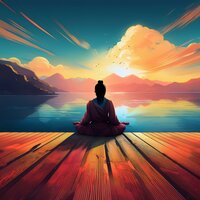 Noche Relajante Con Ritmo Suave - Ritmo eterno del alma & Música de meditación para dormir & chabolas de mar